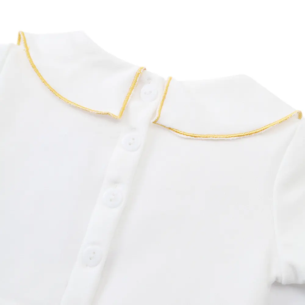 现货春秋季新款跨境宝宝爬服可爱套装婴儿衣服婴幼儿洗礼服童装