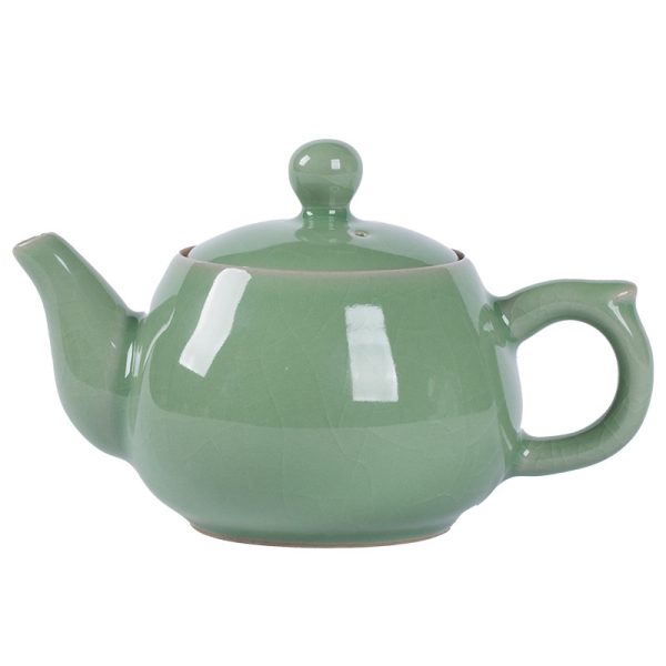 龙泉青瓷 创意家用茶壶功夫茶具过滤壶单壶 陶瓷中式大容量泡茶壶