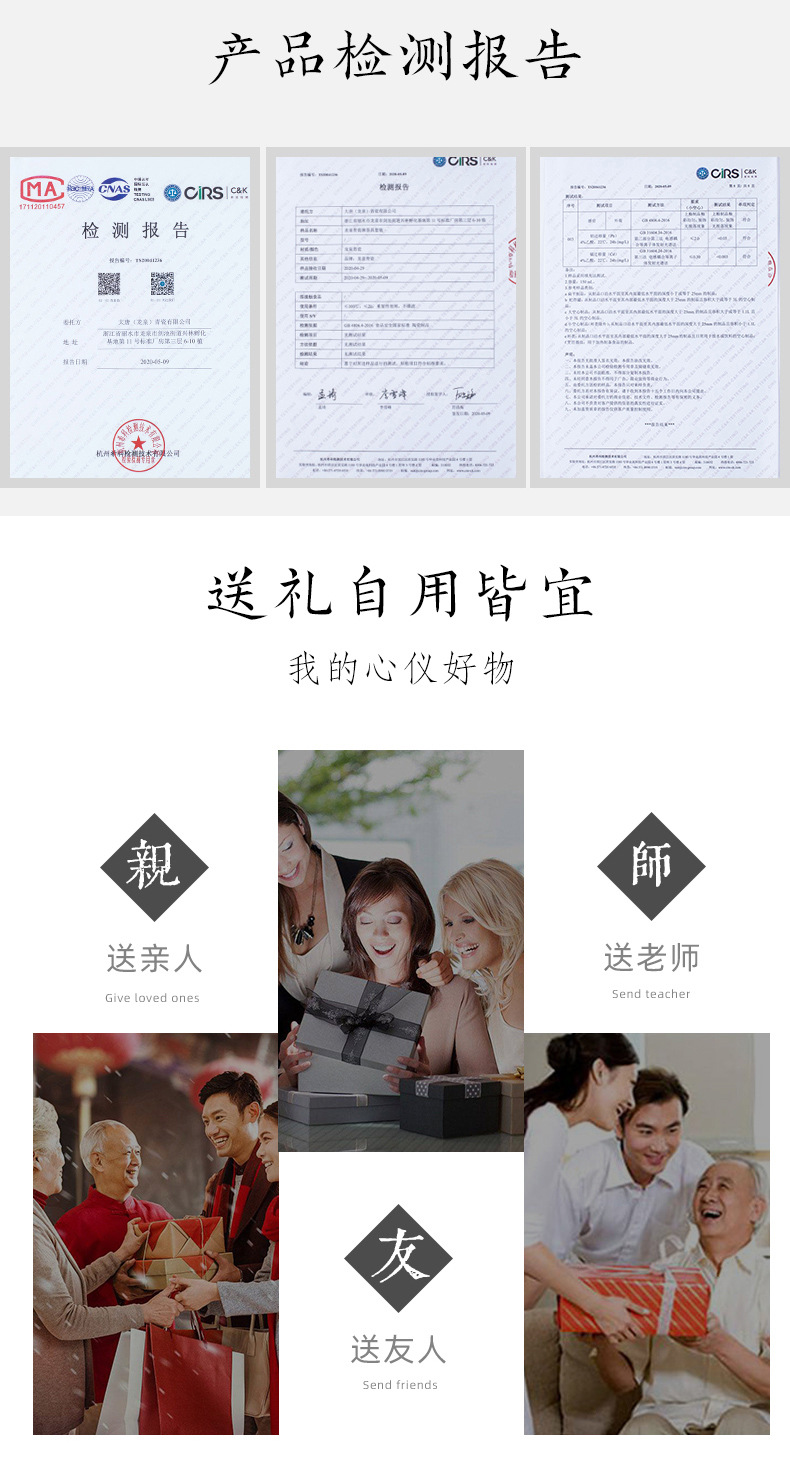 龙泉青瓷 创意仿古功夫茶具公道杯分茶均茶器 陶瓷茶道配件茶海