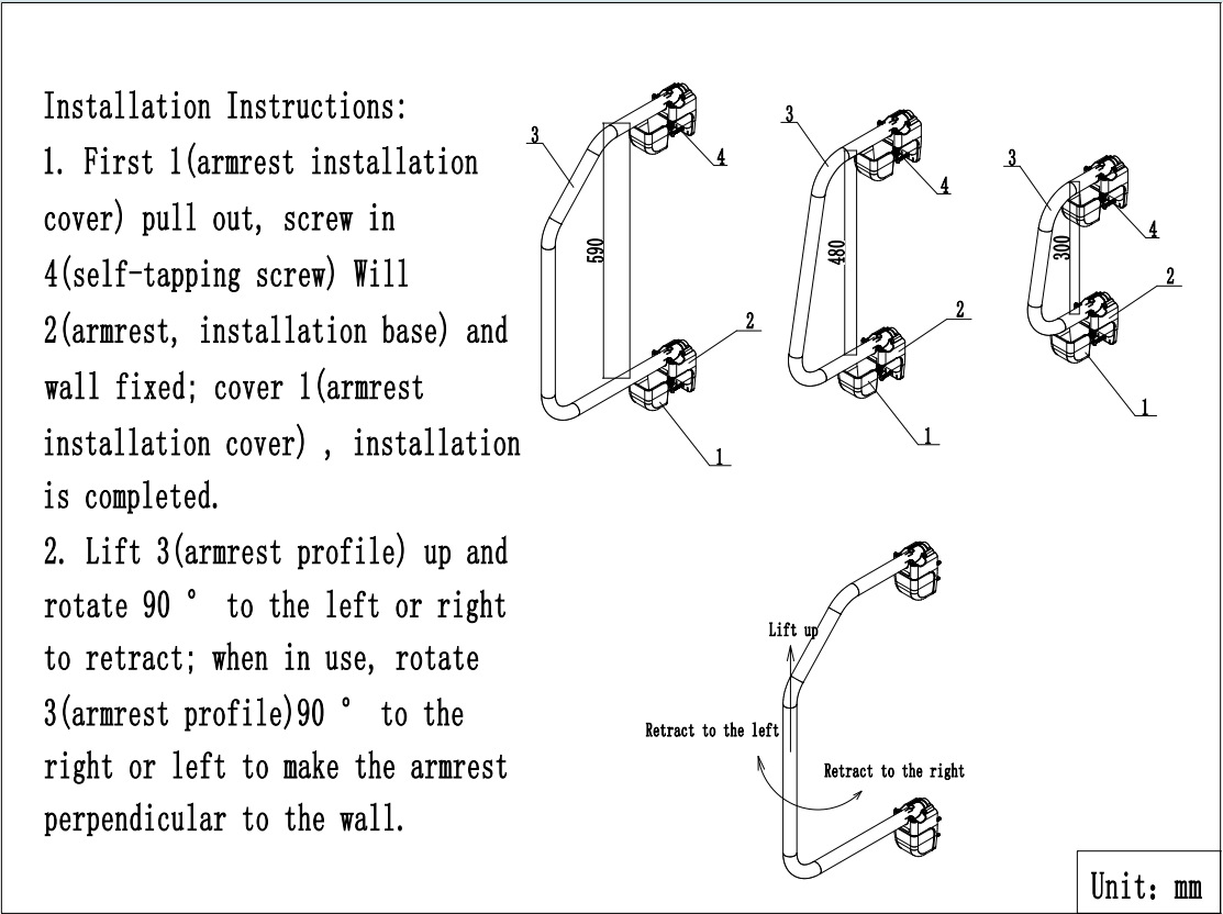 房车车门把手 旅居车上车辅助把手拖车拖挂上车扶手可折叠折弯拉