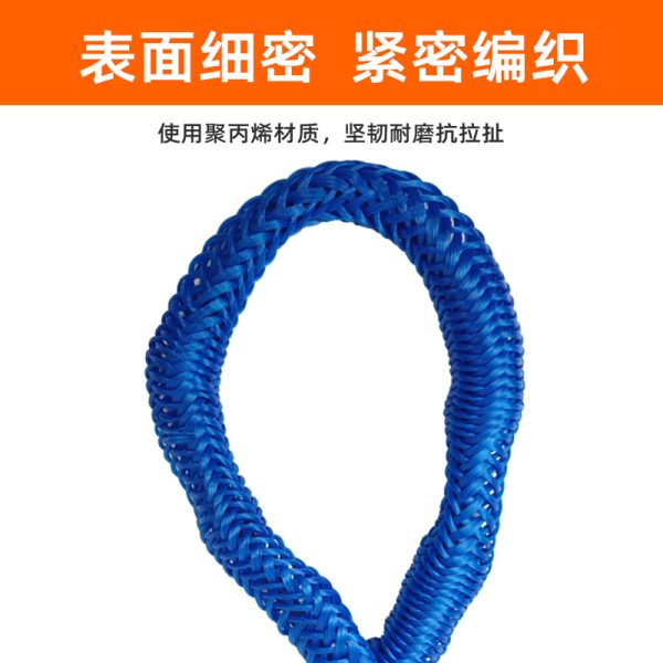小型船只停船绳带钩单钩泊船绳汽摩艇弹力码头绳拉伸船用揽绳