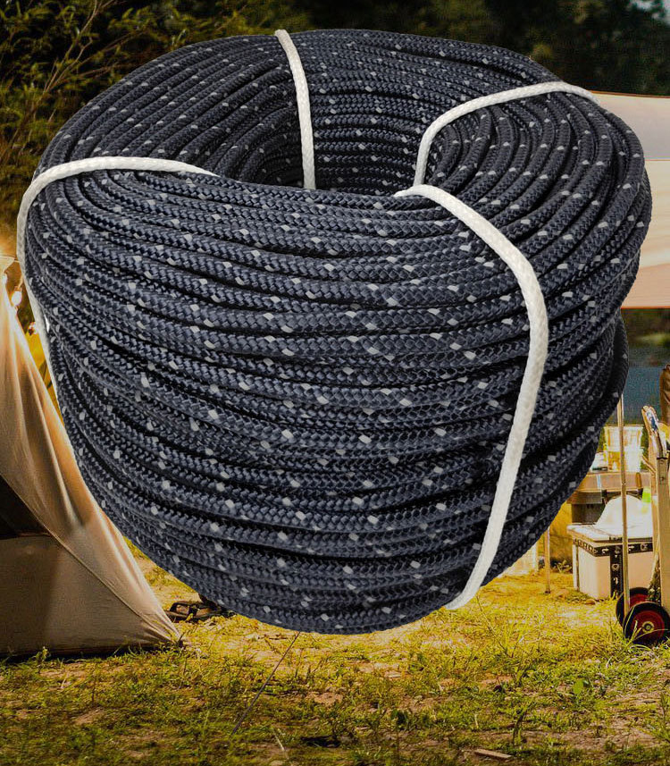 反光涤纶风绳 厂家直供定制批发 高品质户外帐篷天幕捆绑防风绳子