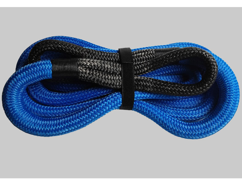 尼龙拖车绳kinetice recovery rope户外救援弹力越野汽车圆形牵引