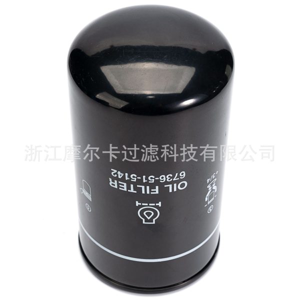 摩尔卡环保汽车卡车汽油发动机系统机油滤清器 6736-51-5142