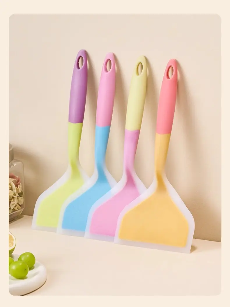 捷安玺硅胶锅铲耐高温烙饼玉子烧铲子家用食品级炒菜不粘锅平煎铲