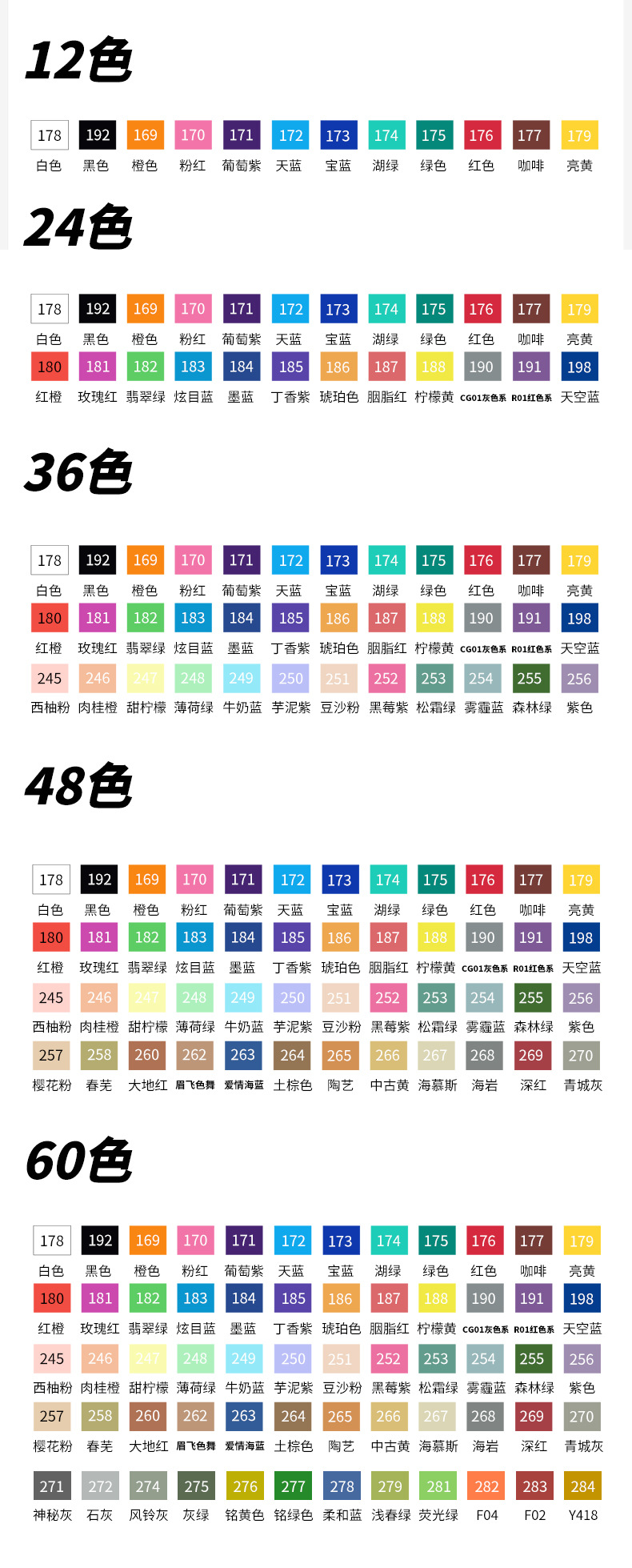 丙烯马克笔小学生专用儿童不透色可叠色标记可水洗美术生涂鸦绘画