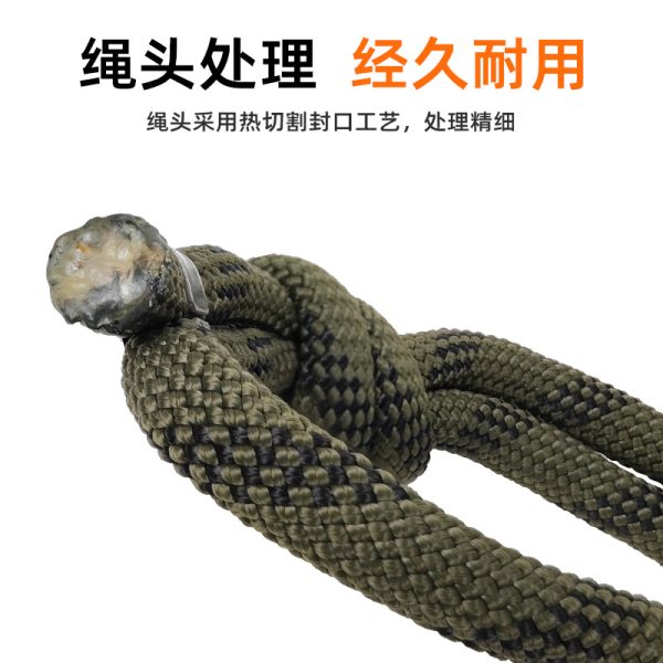 涤纶安全绳 厂家直供批发 捆绑防坠绳索 户外登山救援救生绳 软绳