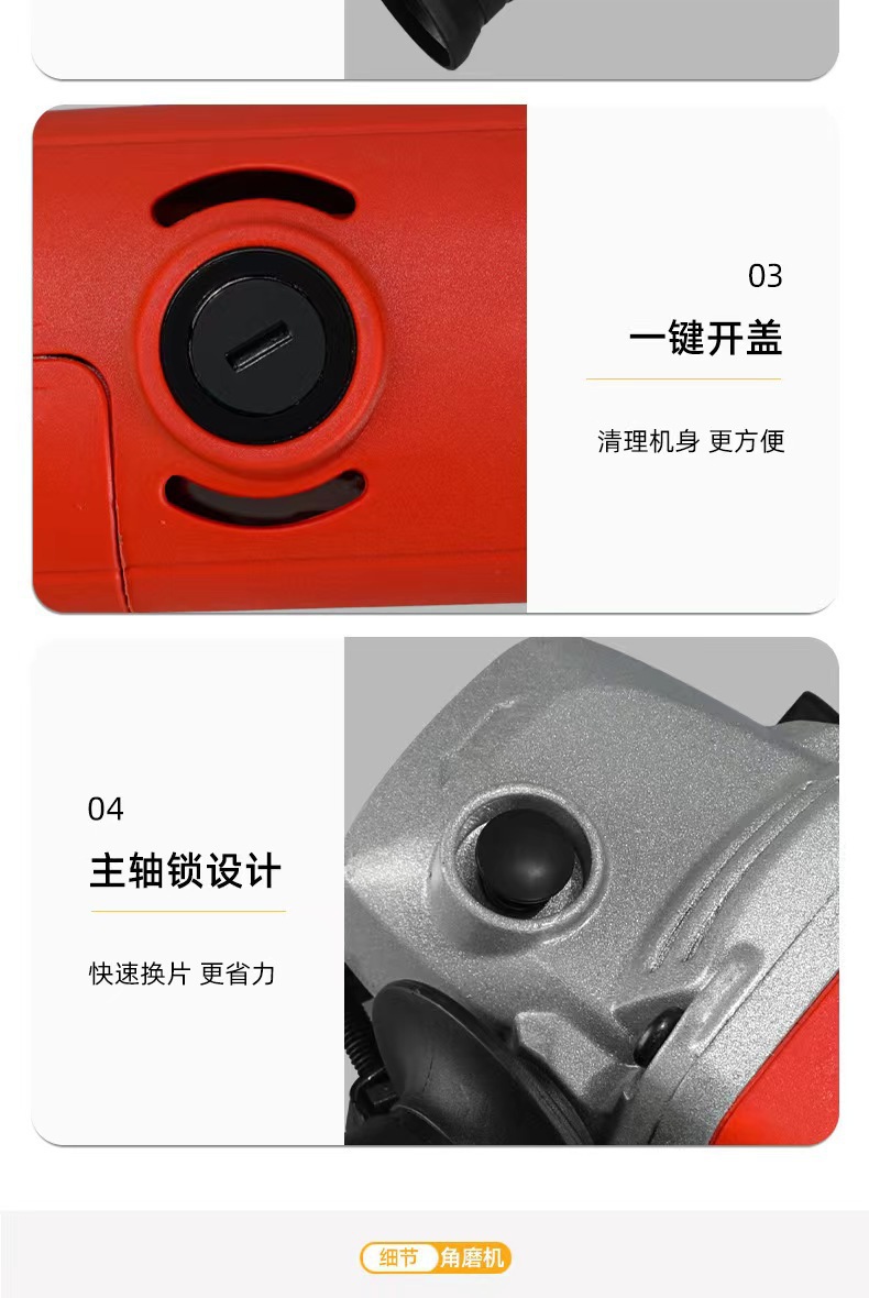 跨境爆款便宜角磨机美规欧规英规澳规110V220V角磨机