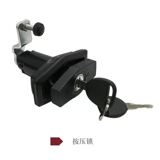 房车舱门锁行李仓收紧密封边改装车椭圆手柄把手锁压缩锁越野车