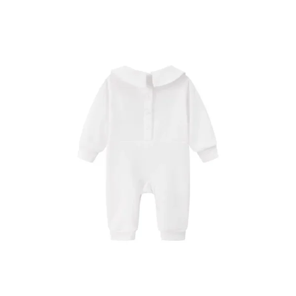 跨境春秋新款婴儿可爱连体衣宝宝洗礼服衣服套装哈衣爬服娃娃睡衣