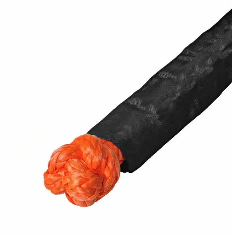 12mm*61cm 护套款软卸扣 汽车应急工具 疙瘩绳脱困救援拖车钩户外