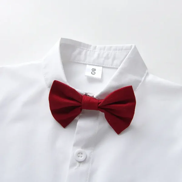 外贸童装批发春秋款三件套装儿童衣服宝宝背带裤绅士礼服男童秋装