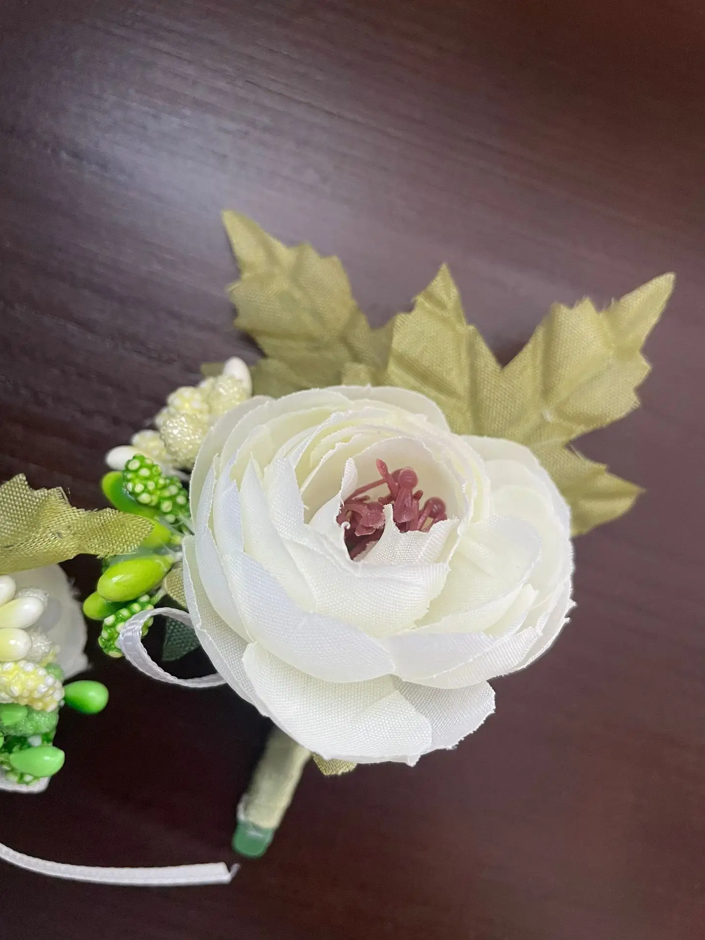 现货儿童西装礼服仿真花胸花婚礼花童小主持人演出服生日胸针配饰