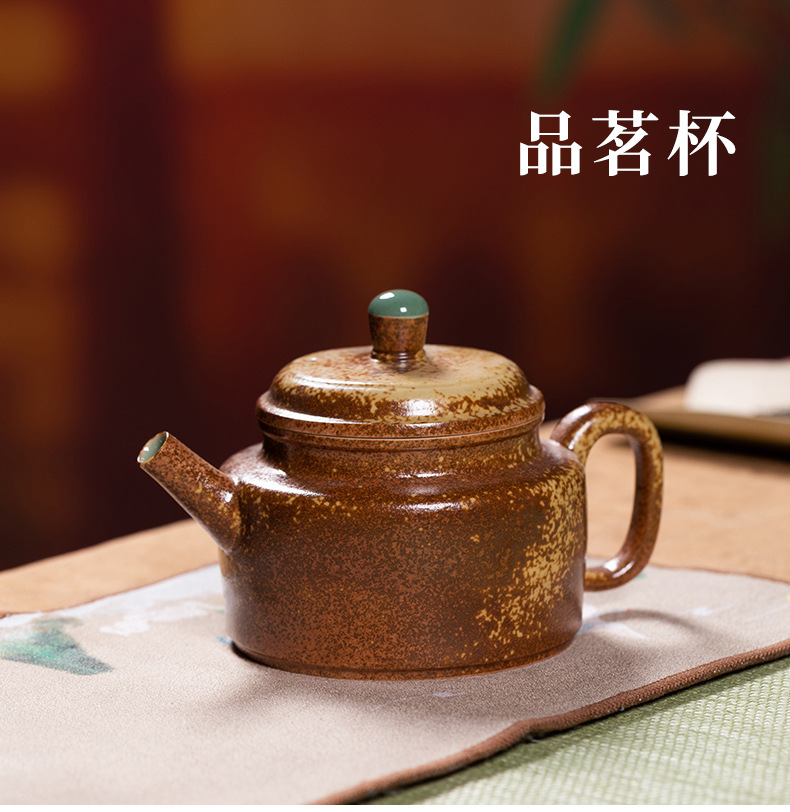 龙泉青瓷 功夫茶具套装家用盖碗茶杯整套 陶瓷中式高档茶具礼盒装