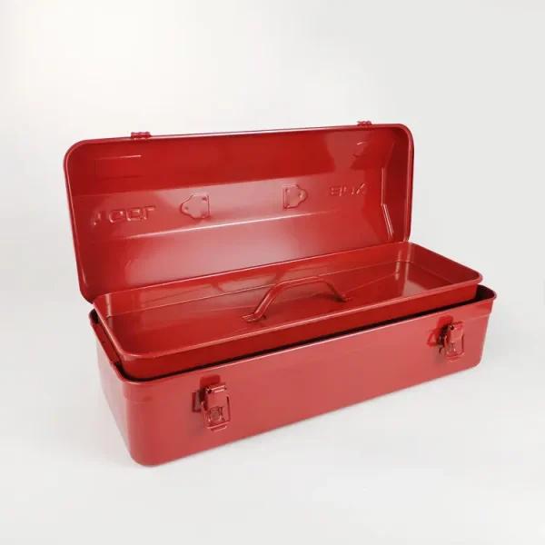 厂家供应 批发 Y-530铁皮工具箱 加厚铁质工具箱 工具箱 红色