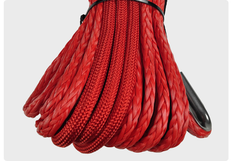 芳纶绞盘绳 厂家直供定制批发 超高分子聚乙烯汽车救援拖车牵引绳