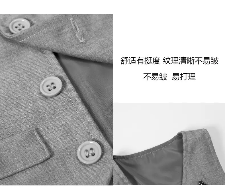 跨境现货夏季新款儿童套装男宝绅士马甲短袖哈衣短裤童装一件代发