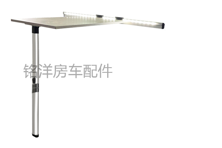 房车改装配件 游艇活动中间折叠桌脚 旅居车可收纳拆卸变床餐桌