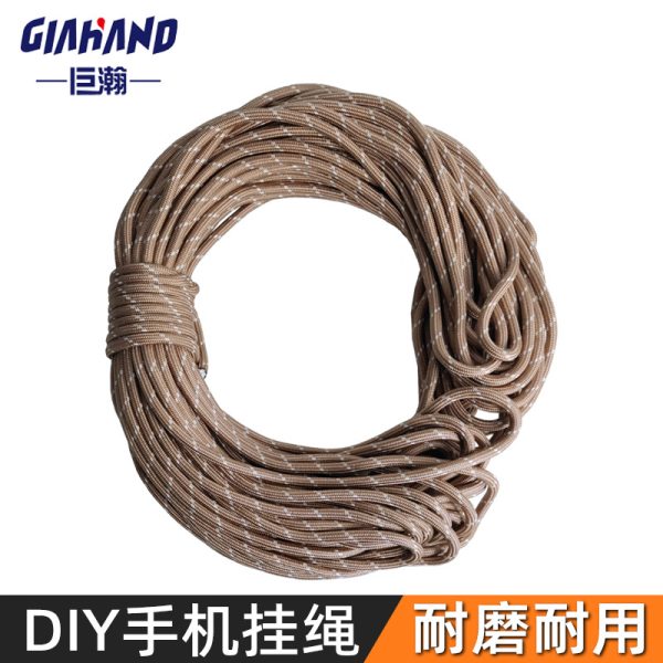 DIY手机挂绳 厂家直供定制批发 苹果14六色短手腕绳挂脖斜挎可背
