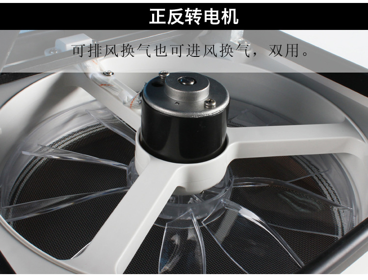 房车12V天窗换气扇 旅居车24V排气扇 防虫带雨感双向进出风扇带灯