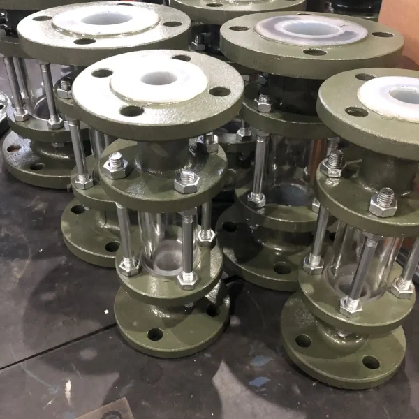 SZ41F46-16C 衬氟视盅 耐酸碱衬四氟视盅 化工防腐衬氟阀门 配件