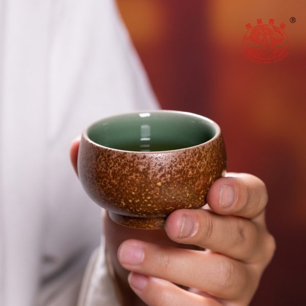龙泉青瓷 柴烧窑变一壶四杯功夫茶具 陶瓷高档泡茶壶茶杯旅行套装