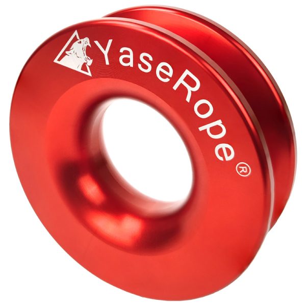 Recovery Ring Winch Rope 铝合金汽车救援夹板滑轮软卸扣拖车环