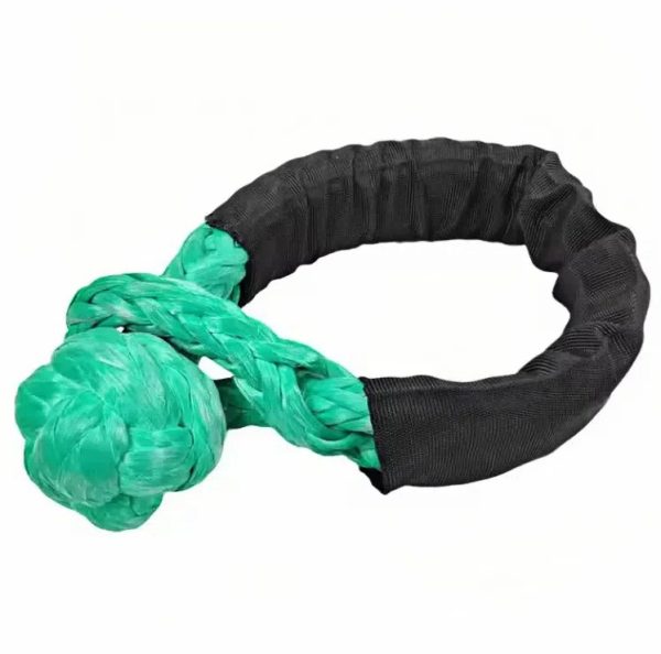 15mm*70cm 护套款软卸扣 汽车应急工具 疙瘩绳脱困救援拖车钩户外