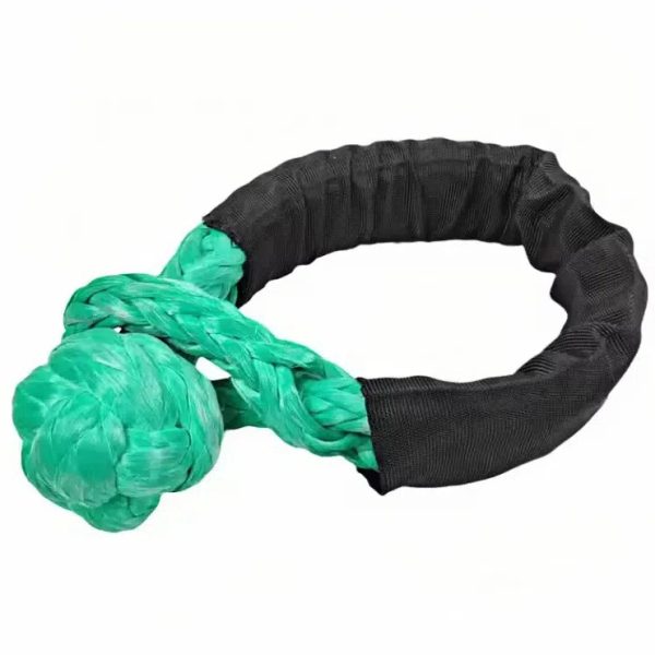 15mm*70cm 护套款软卸扣 汽车应急工具 疙瘩绳脱困救援拖车钩户外