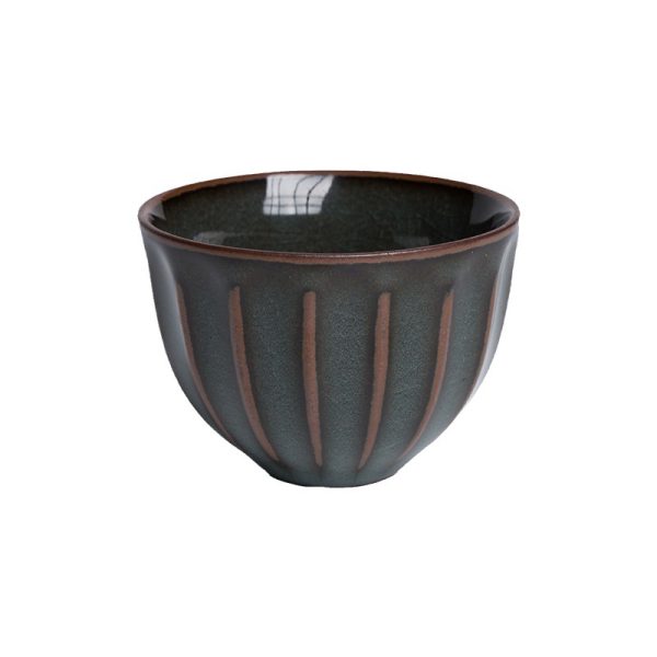 龙泉青瓷功夫茶具茶杯 陶瓷主人杯哥窑开片品茗杯创意小茶碗单杯