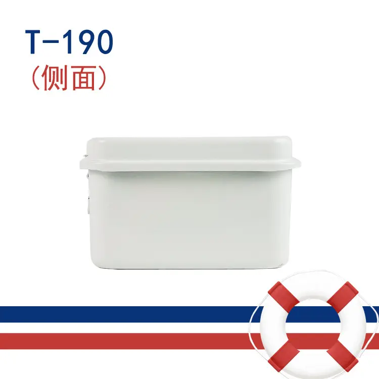 简约小型印章收纳铁盒胶带贴纸便签金属盒复古白色带锁扣工具箱