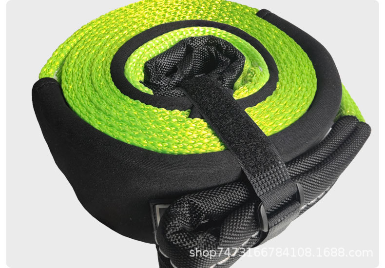 抱树绳汽车拖车绳越野车救援带强力牵引高强度涤纶