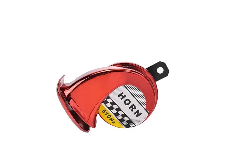 汽车蜗牛电气喇叭 摩托车电动车改装适用颜色多  12v 防水