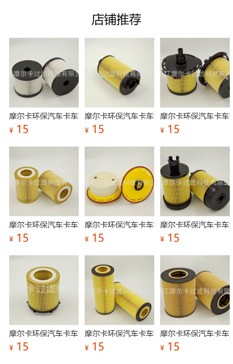 厂家直销汽车卡车汽油发动机系统 P723 燃油机油滤清器 柴油滤芯