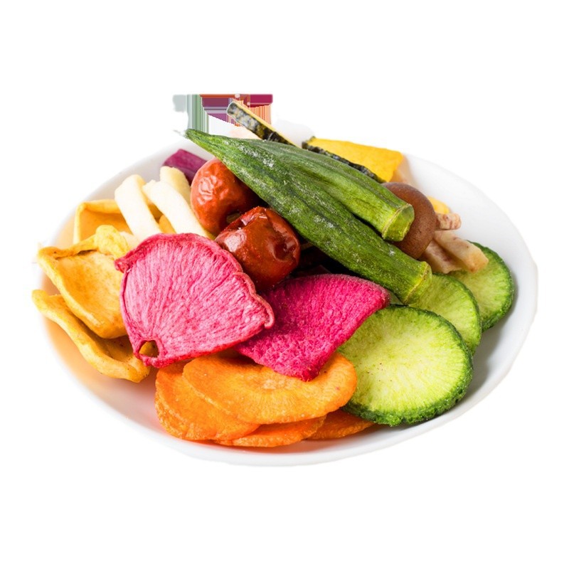 混合果蔬脆宝250G蔬菜干散装厂家批发整箱休闲网红爆款小包装零食