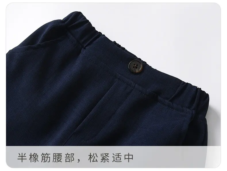 男孩绅士马甲衬衣长裤英伦风四件套宴会礼服宝宝礼服正装男童套装