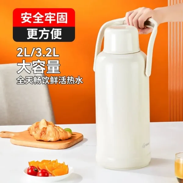 热水瓶暖壶学生用宿舍大容量暖瓶开水瓶家用老式塑料外壳保温水壶