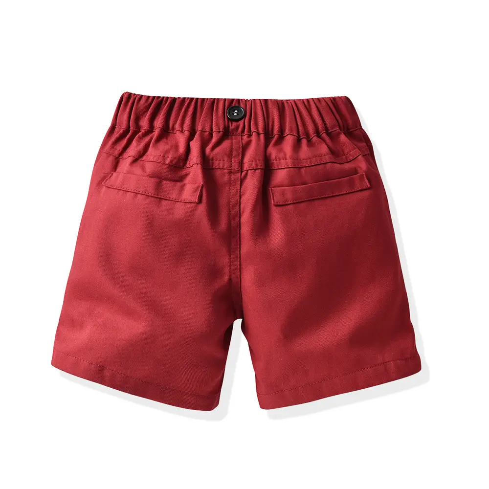 男童装夏季短袖花衬衫儿童套装白T恤短裤休闲三件套外贸沙滩风潮