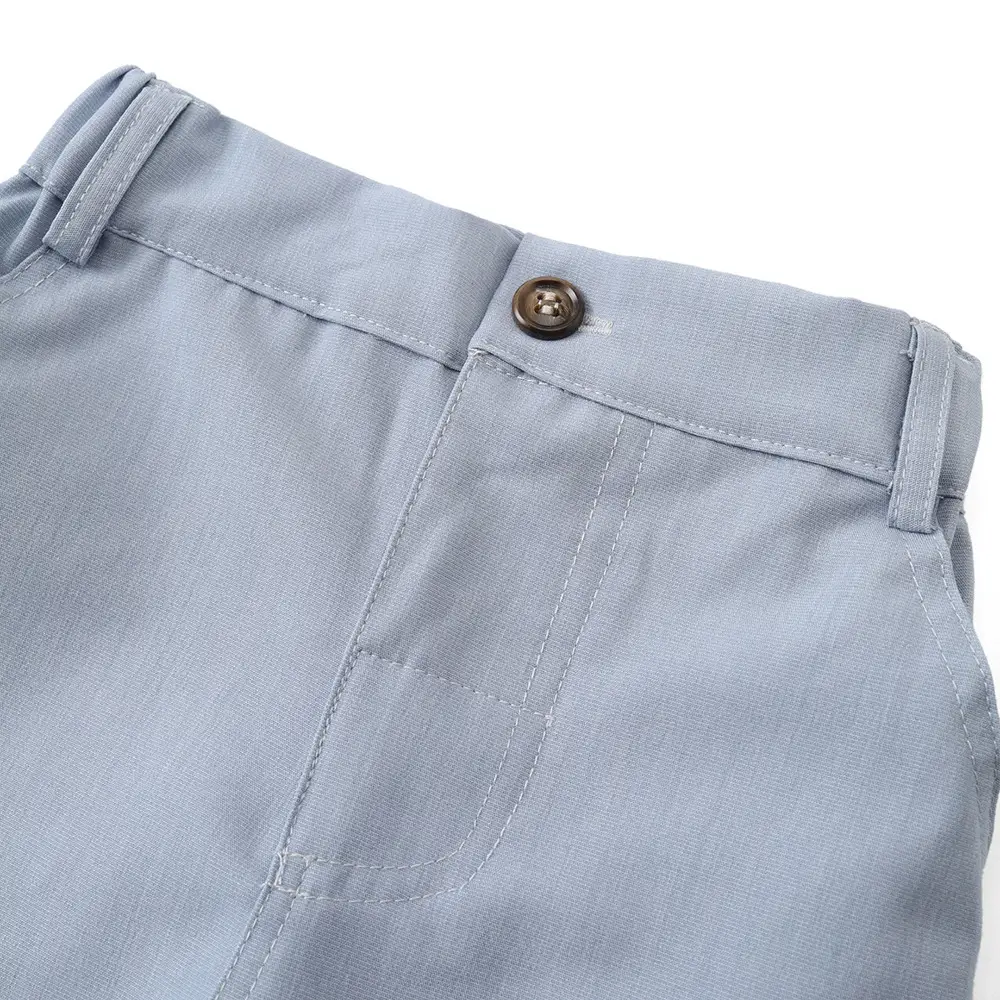 跨境新款儿童套装宝宝宴会派对绅士领花马甲礼服欧美风男童三件套