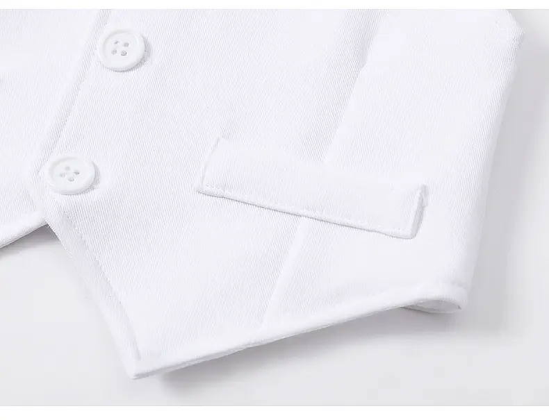 男童绅士西服套装新款周岁生日礼服马甲三件套婴儿抓周衣服屁衬衫