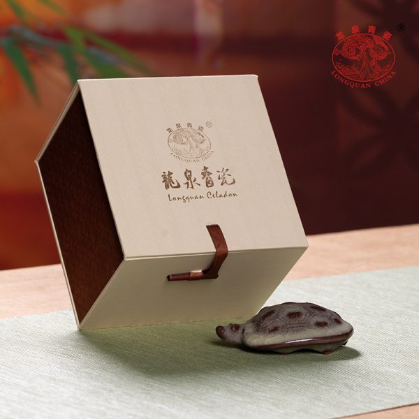 龙泉青瓷乌龟茶宠小摆件精品功夫茶具配件可养茶桌创意招财茶玩