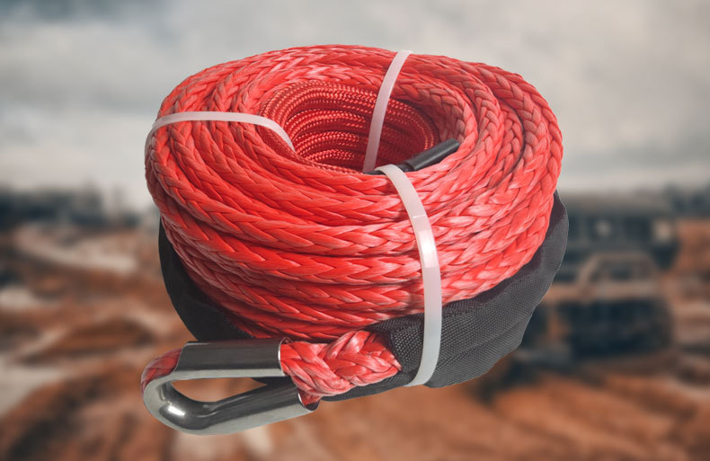 芳纶绞盘绳 厂家直供定制批发 超高分子聚乙烯汽车救援拖车牵引绳