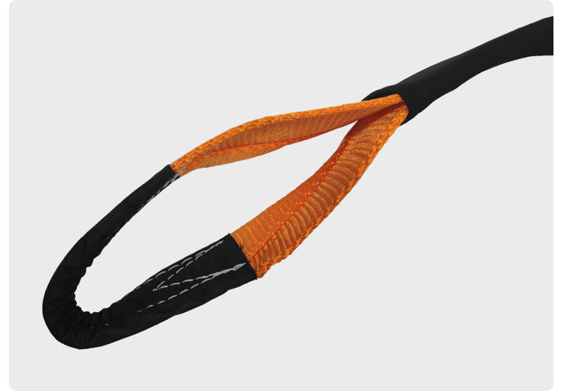 尼龙拖车带Kinetic Recovery Rope救援弹力户外越野汽车圆形拉车