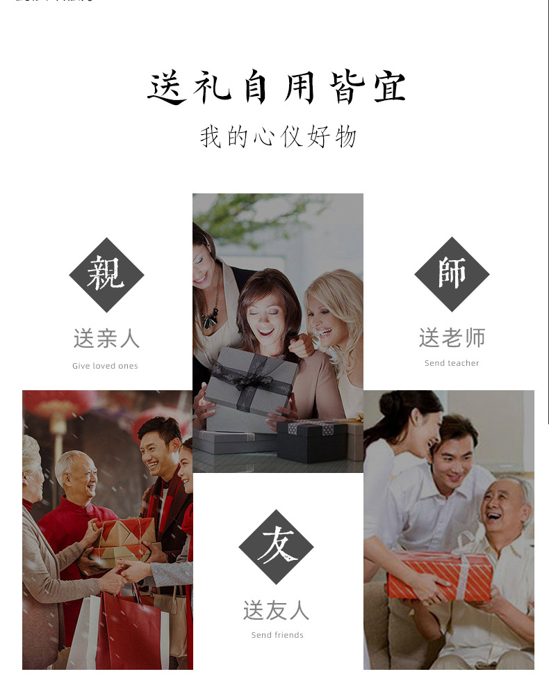 龙泉青瓷茶叶罐礼盒装龙井普洱红茶陶瓷储存茶罐密封罐家用大容量