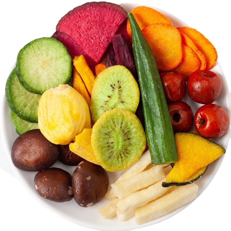 整箱原味果蔬脆混合水果干休闲零食果蔬干脱水开袋即食代发批发