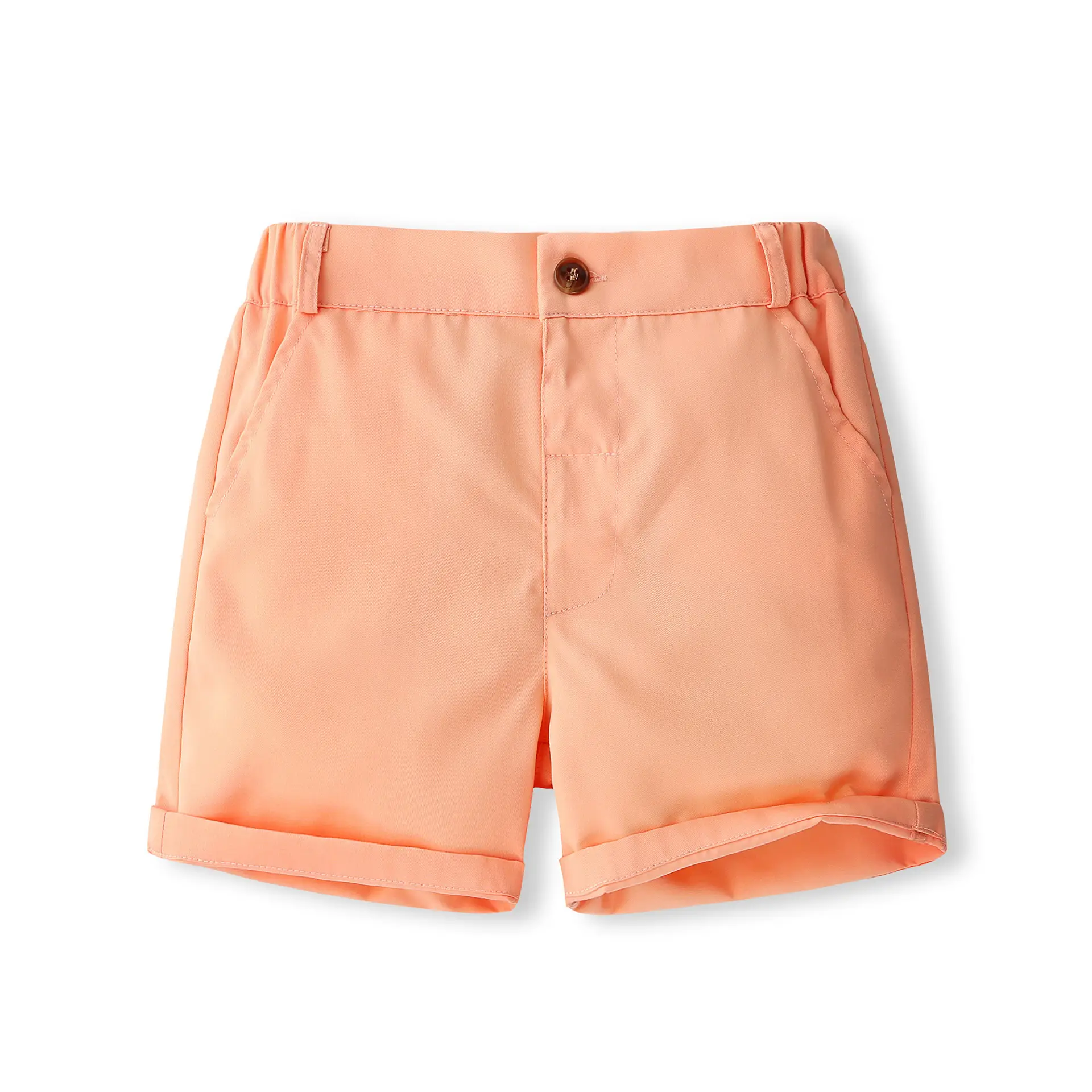 男童夏季短袖清爽印花纯色短裤两件套绅士领结小礼服表演六一童装