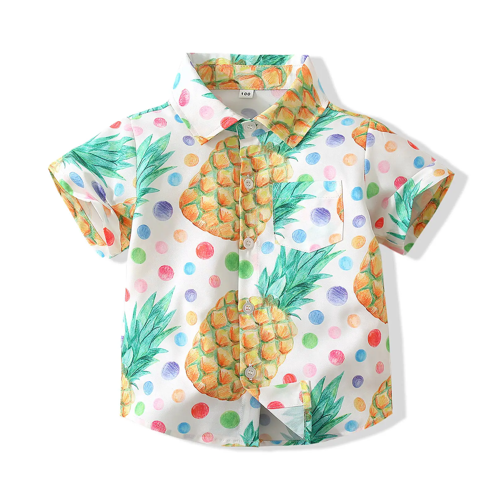 跨境 男童套装夏季新款沙滩服1.2.3.4岁休闲海边度假印花童装代发