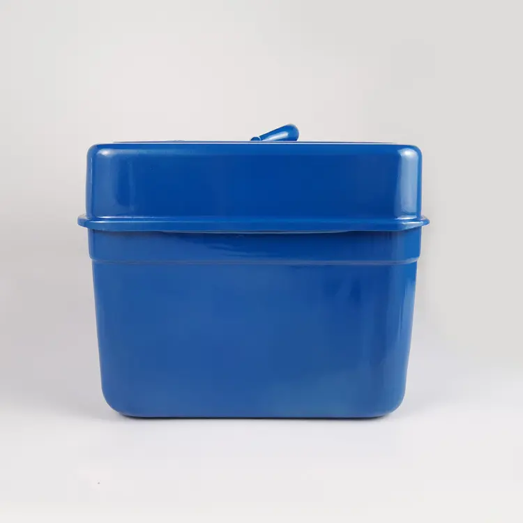 大号铁质工具箱460B金属手提多功能工具箱牢固带锁收纳箱