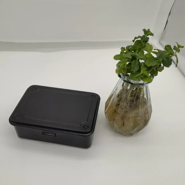 新款手帐印章收纳铁盒胶带盒贴纸便签铁盒收藏盒存储盒T-150
