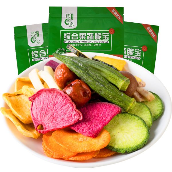 综合什锦果蔬脆片散装脱水果蔬干网红零食水果干混合蔬菜干批发